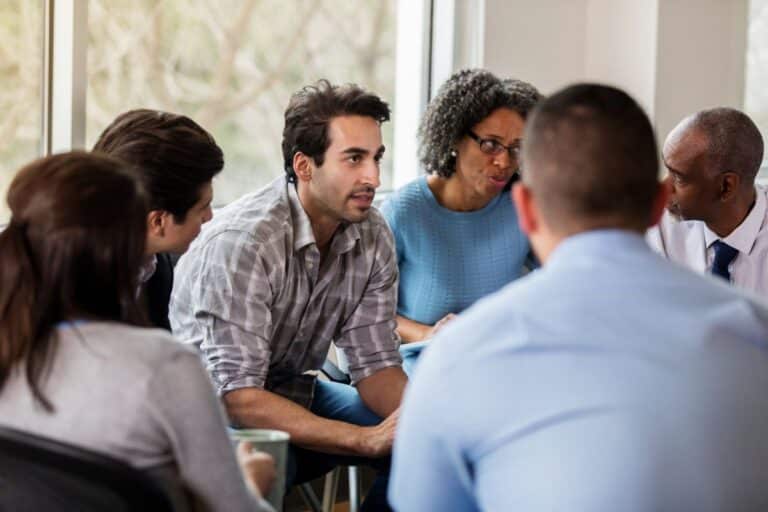 group therapy during inpatient detox in Atlanta